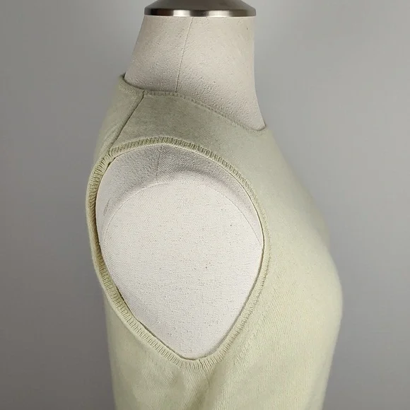 100% Cashmere Ann Taylor NWOT Sleeveless Knit Sweater Vest Top Size XL - Picture 7 of 10